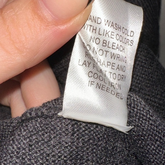 Stella carakasi women’s dark grey sequin sleeve sweater XS cotton wool cashmere - Picture 7 of 9